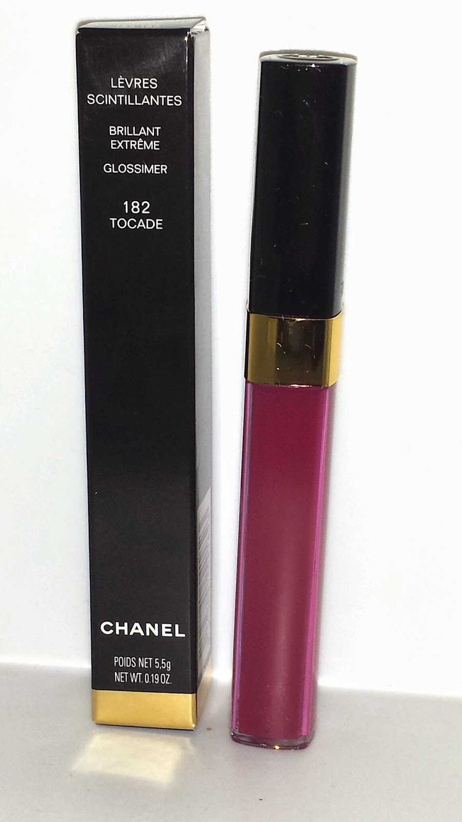Chanel Tocade (182) Levres Scintillantes Glossimer Review & Swatches