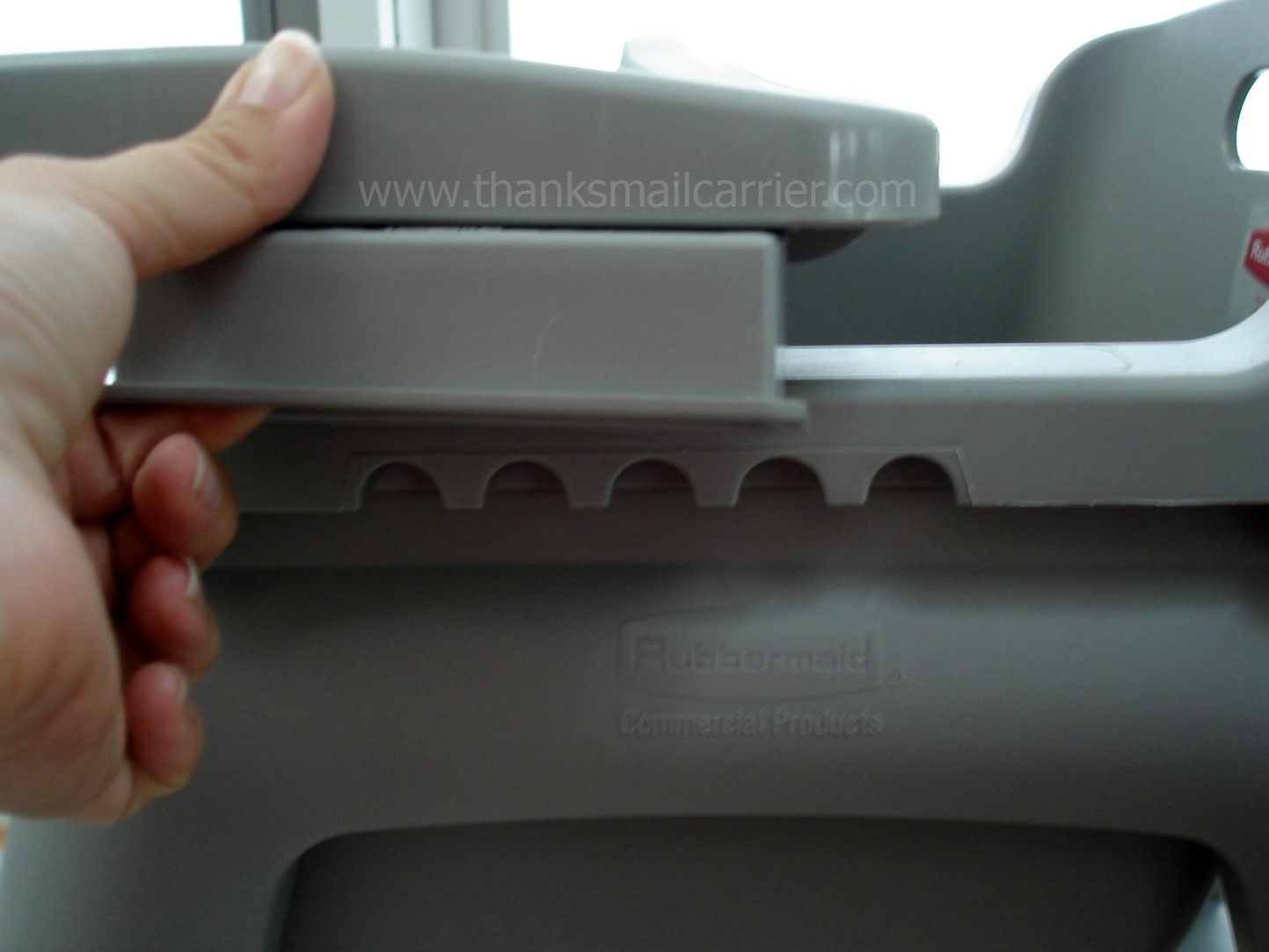 Thanks, Mail Carrier Rubbermaid High Chair and Tray from