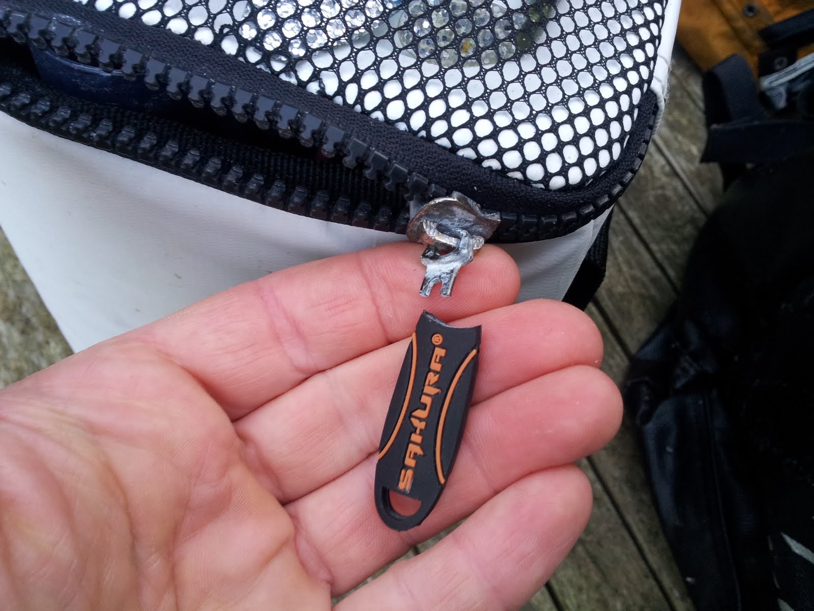 Sea kayak fishing What makes a good saltwater lure bag?