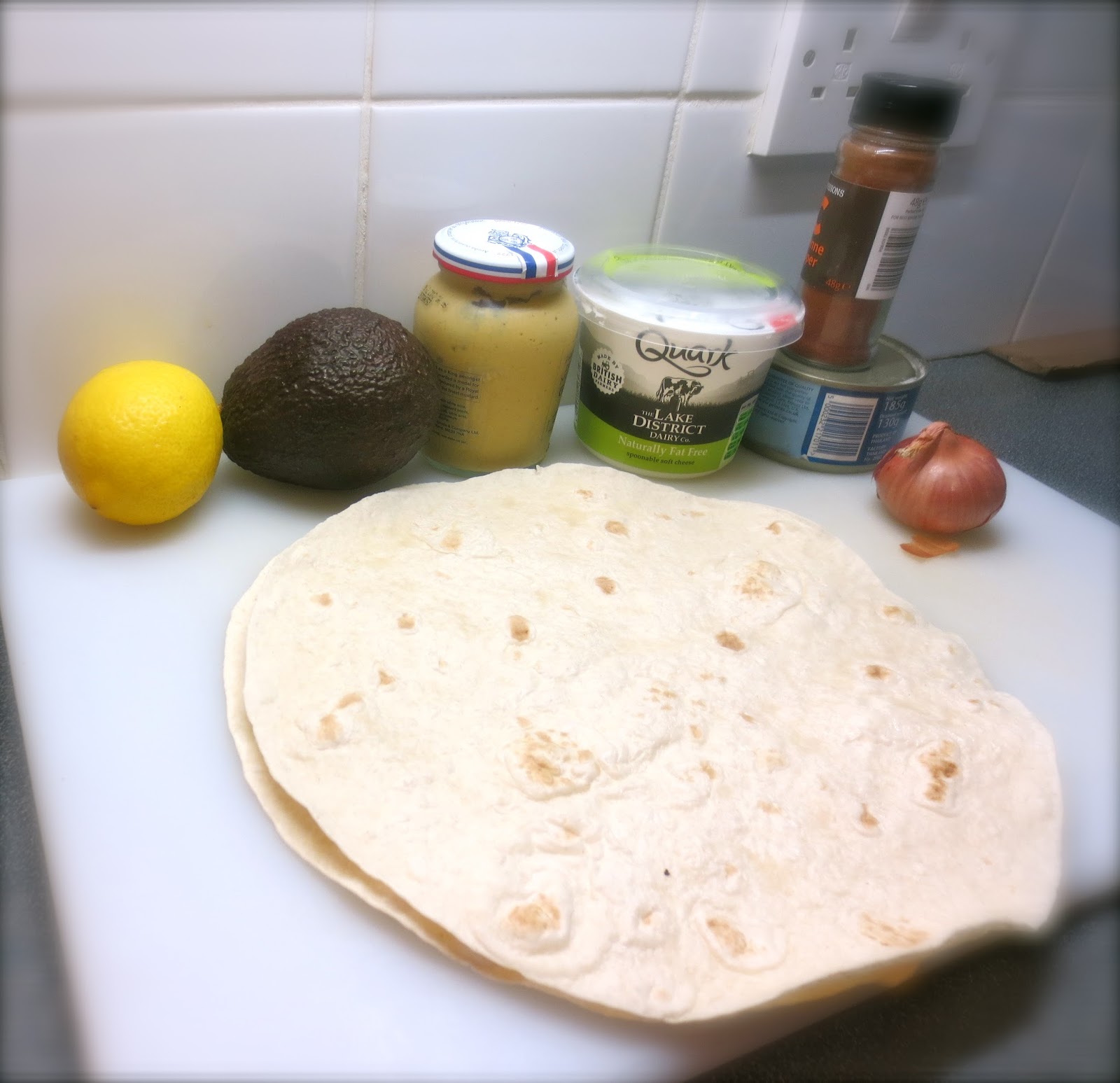 The Hussy London Housewife Protein fuelled, low fat lunch wrap with