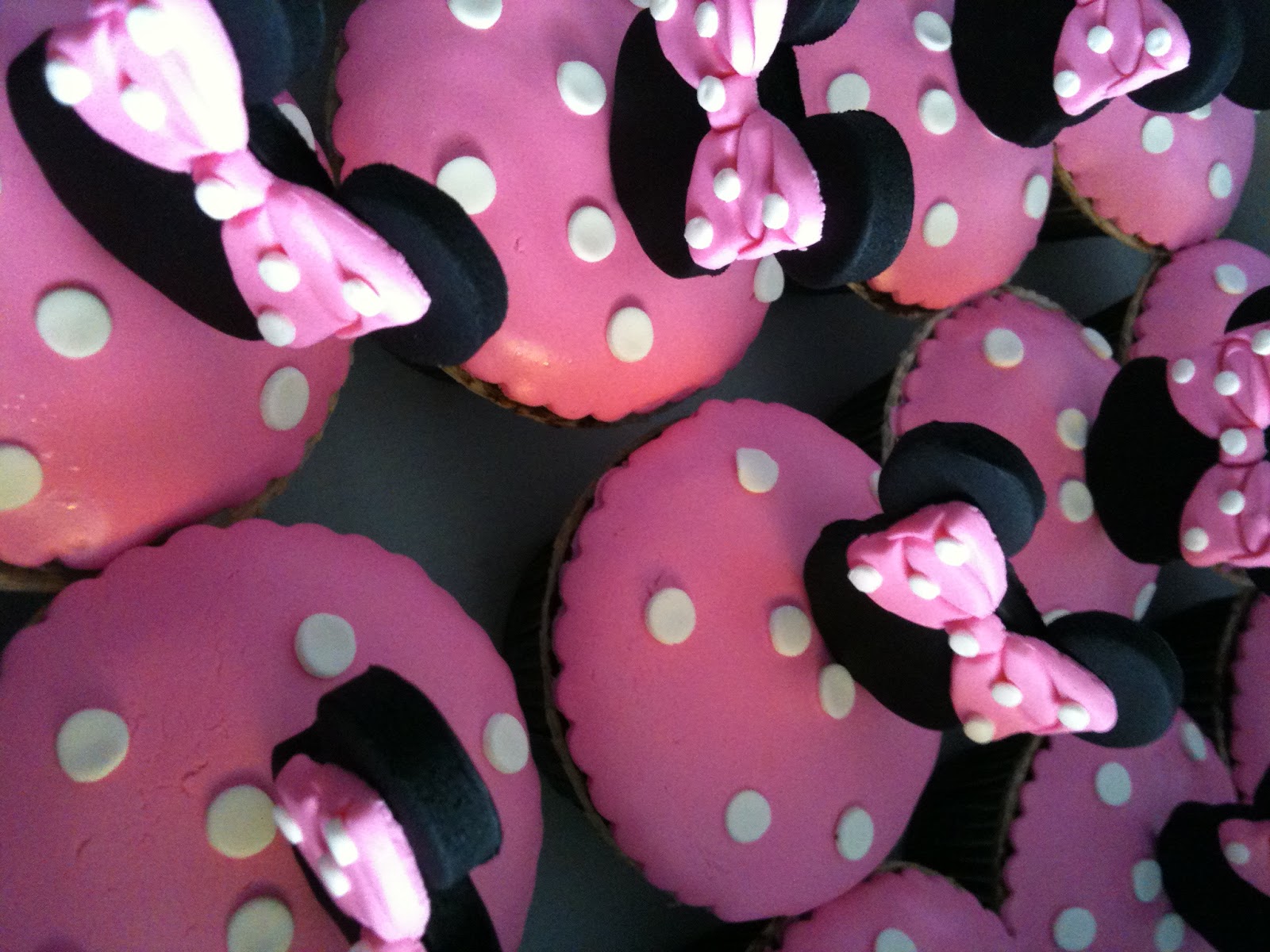 Melike Cake &amp; Cookie MINNIE MOUSE KURABİYE &amp; CUPCAKE�LER