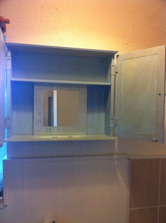 Practicalbeautiful Bathroom Wall Cabinet Makeover