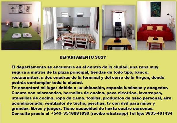 DEPARTAMENTO SUSY