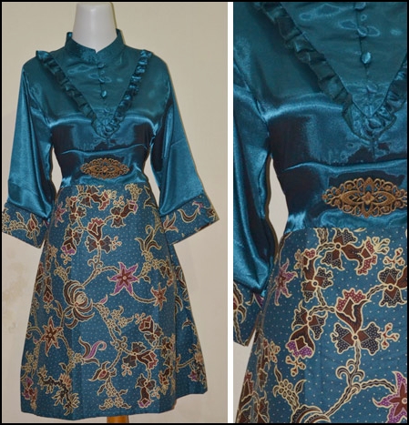Model Baju Batik Kantor Modern