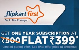 Get Privilege @ Flipkart: “Flipkart First” subscription now just for Rs.399 Only (For One Year)