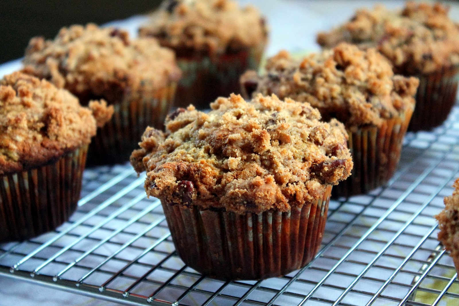 Something Yummy This Way Comes Banana Chocolate Chip Muffins with