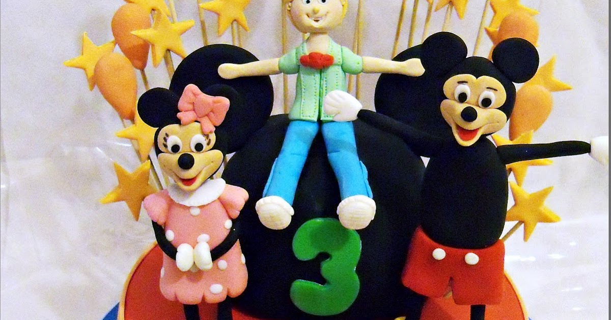 TATLI HAYAT PASTA TASARIM MICKEY MOUSE PASTA