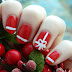 Latest Fashionable designer Christmas Nail art Designs