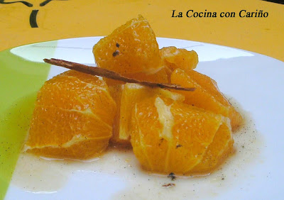 Naranjas A La Canela Y Brandy
