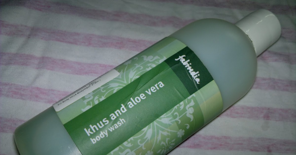 FabIndia Khus and Aloe vera Body Wash Kumkum's Beauty and MakeUp World