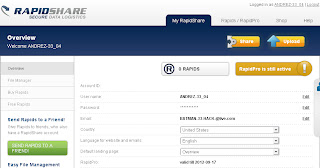 rapidshare Premium Account 12 september 2012 With Proof rapidshare Premium Account 12 september 2012 With Proof