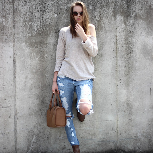 casual street style outfit