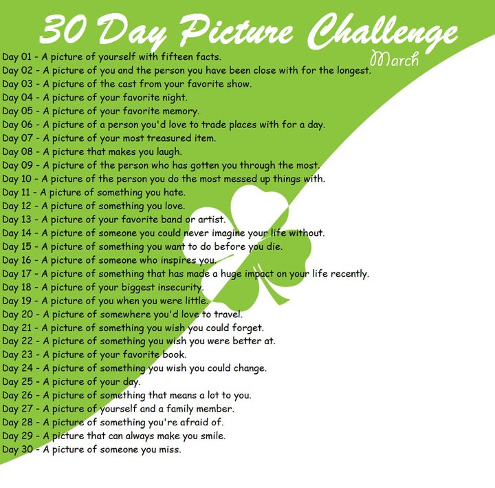 Facebook Photo Challenge