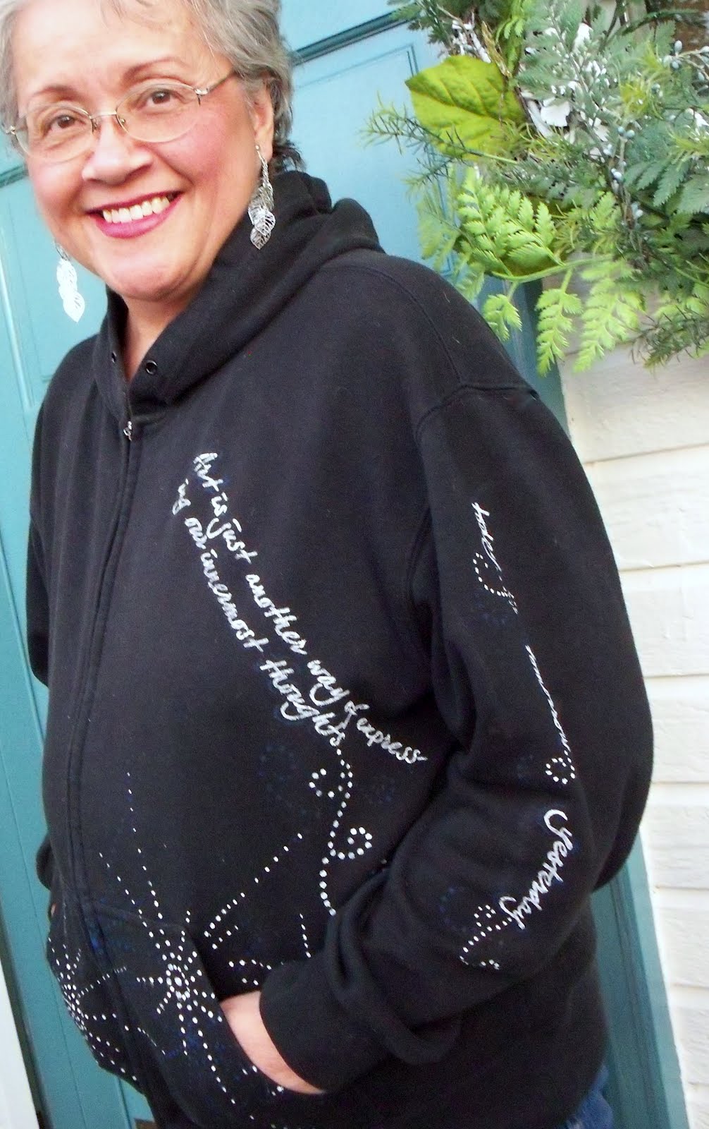 Make The Best Of Things Save That Sweatshirt With Paint
