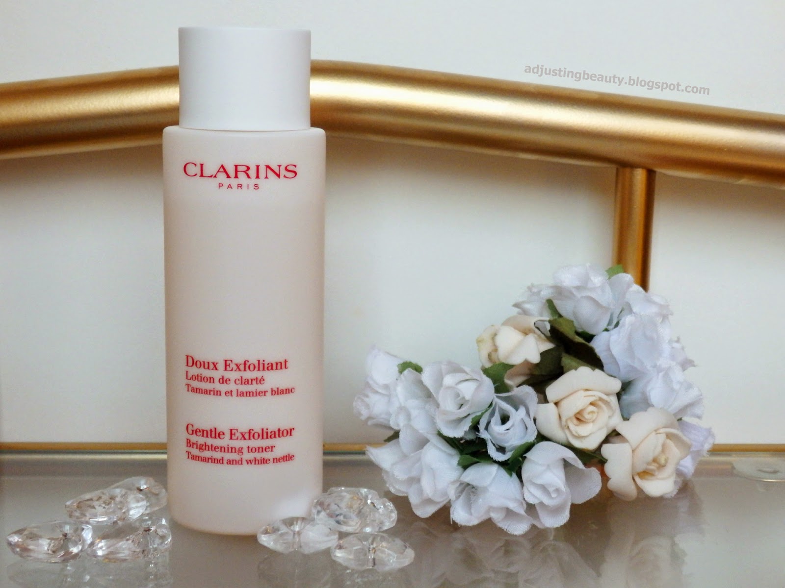 Review Clarins Gentle Exfoliator Brightening Toner Adjusting Beauty