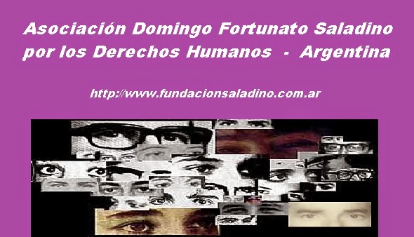 Fundación Saladino combatiendo al Terrorismo de Estado en todo el mundo