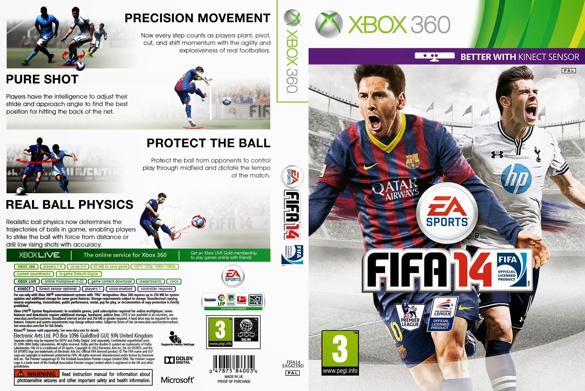 FIFA 14 Xbox 360 Ultra Capas