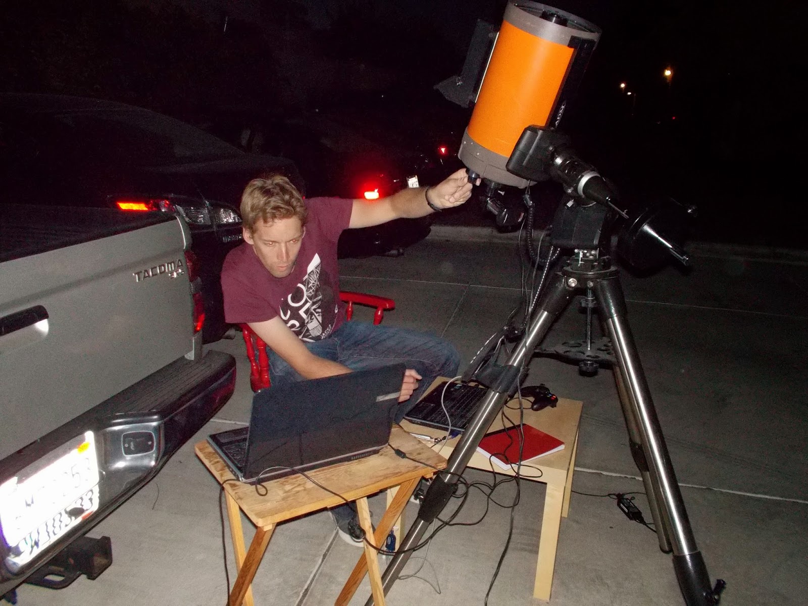 random thoughts of a procrastinating CEO Satellite tracking with telescope