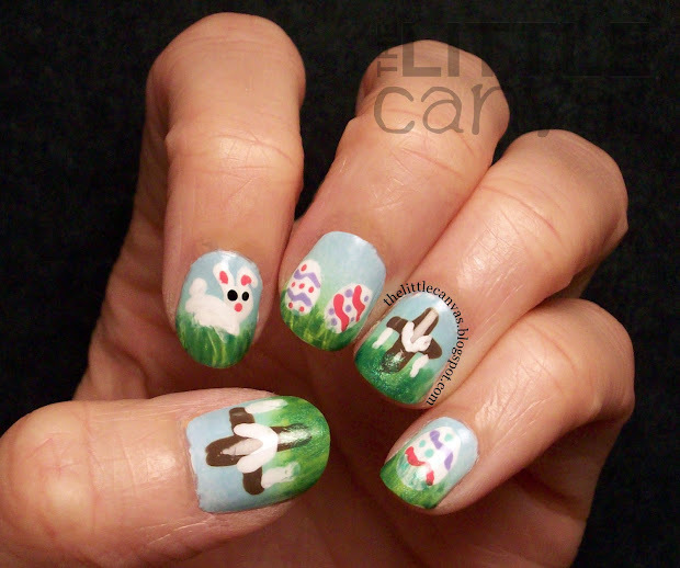 happy easter - little canvas