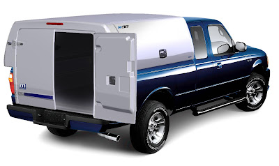 Light - Weight Service Truck Body for Compact Pickups