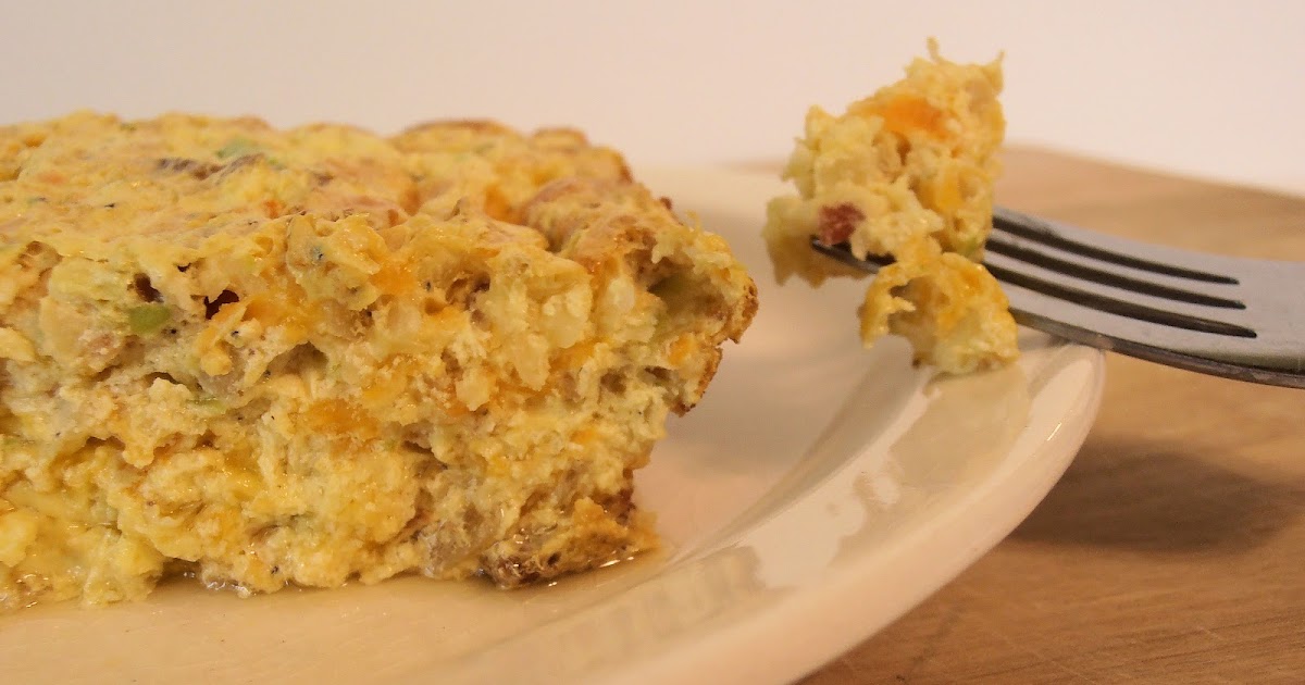 Ham/Bacon Cabbage Quiche with pizazz! My Creative Stirrings