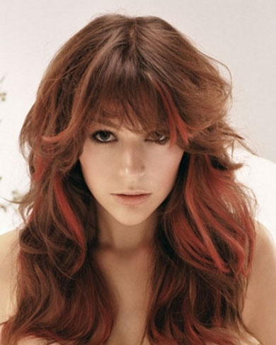 Red Long Hair Highlights 2014 Red Long Hair Highlights 2014