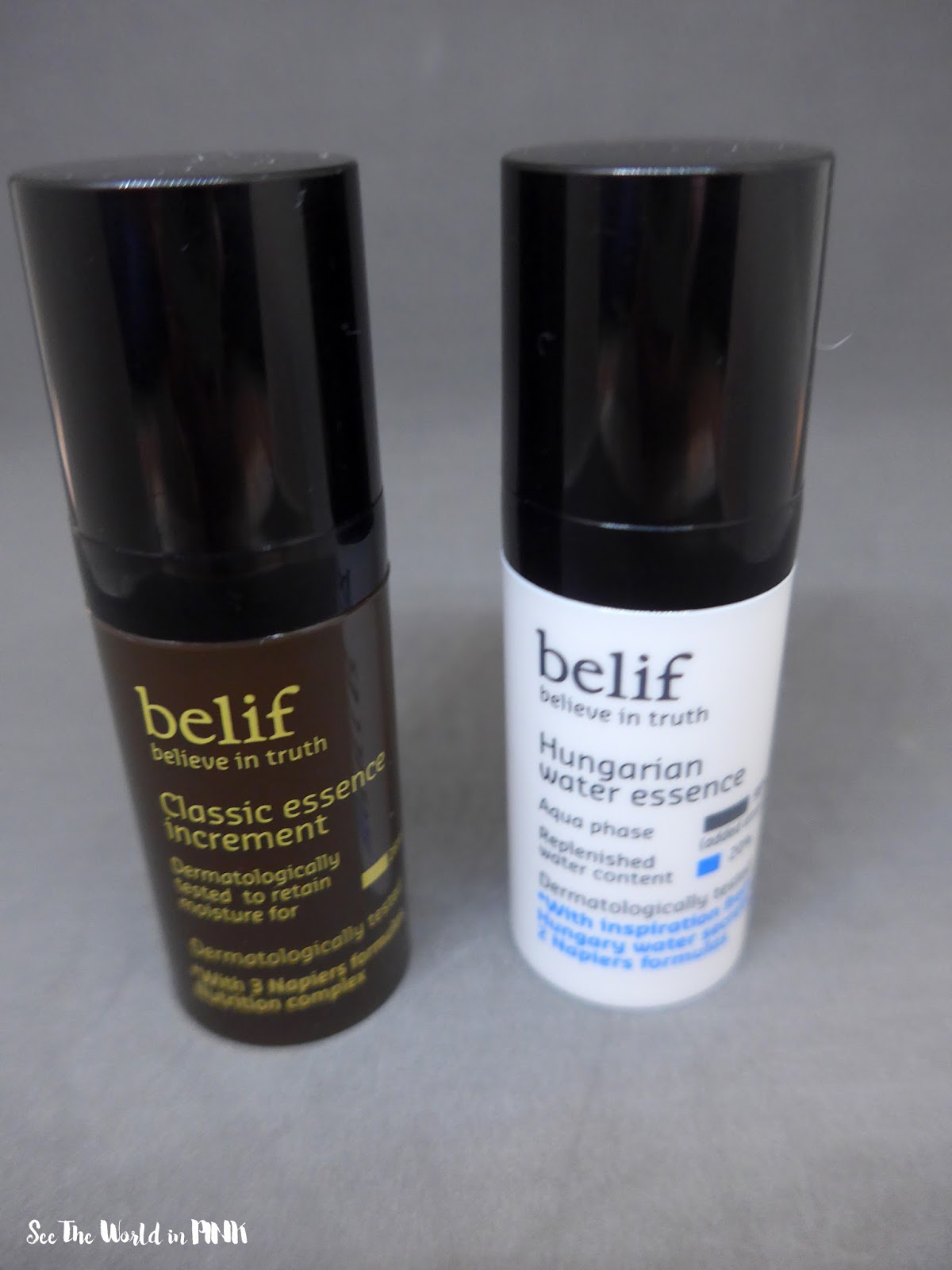 Mini KBeauty Haul Tester Korea (Belif Products) See the World in PINK