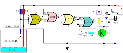 Water Pump Relay Control Circuit Diagram