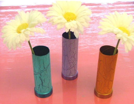 toilet paper roll vases munchkins and mayhem toilet paper roll flower pot