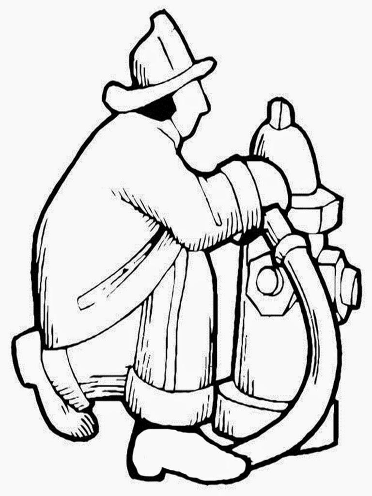 1000+ images about coloring Firefighting on Pinterest | Stop signs