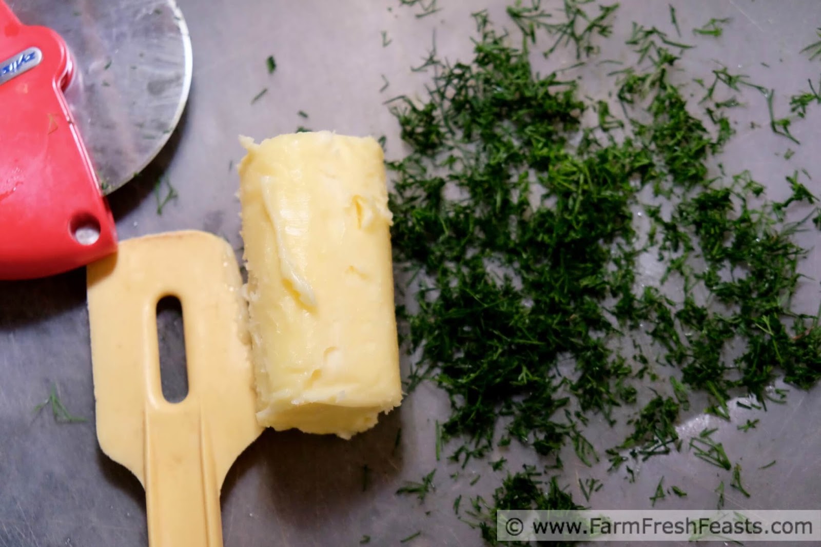 Farm Fresh Feasts How to Make Dill Butter When You've Got a Lot of Herbs
