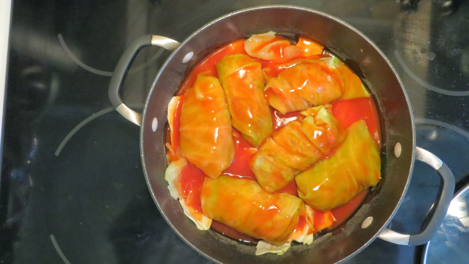 Small Town Giggles Pigs in the Blanket (cabbage rolls) Simple comfort