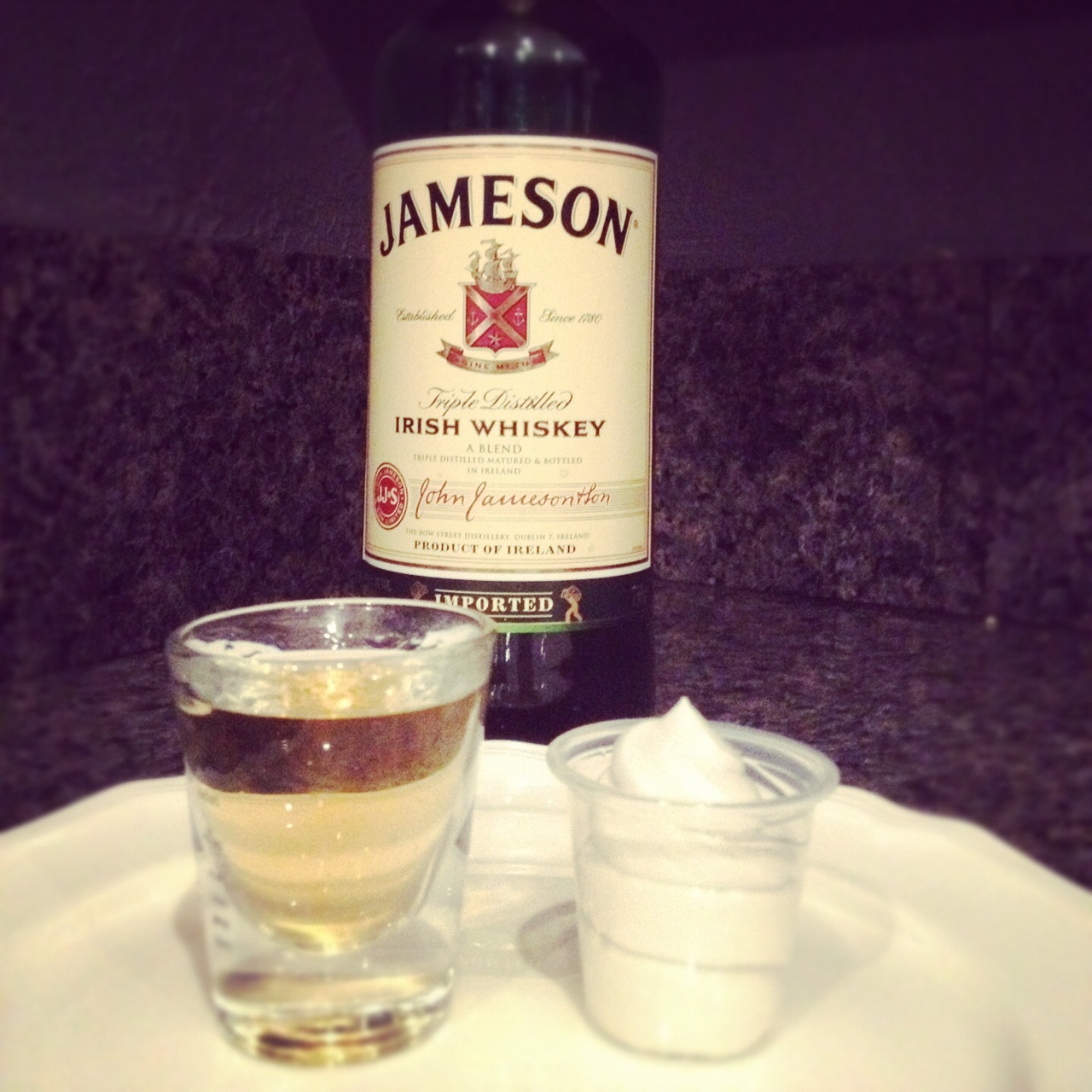 The Good Life Jameson Irish Whiskey Buttercream Shots
