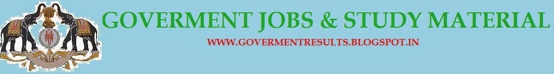 GOVERMENT JOBs & STUDY MATERIAL