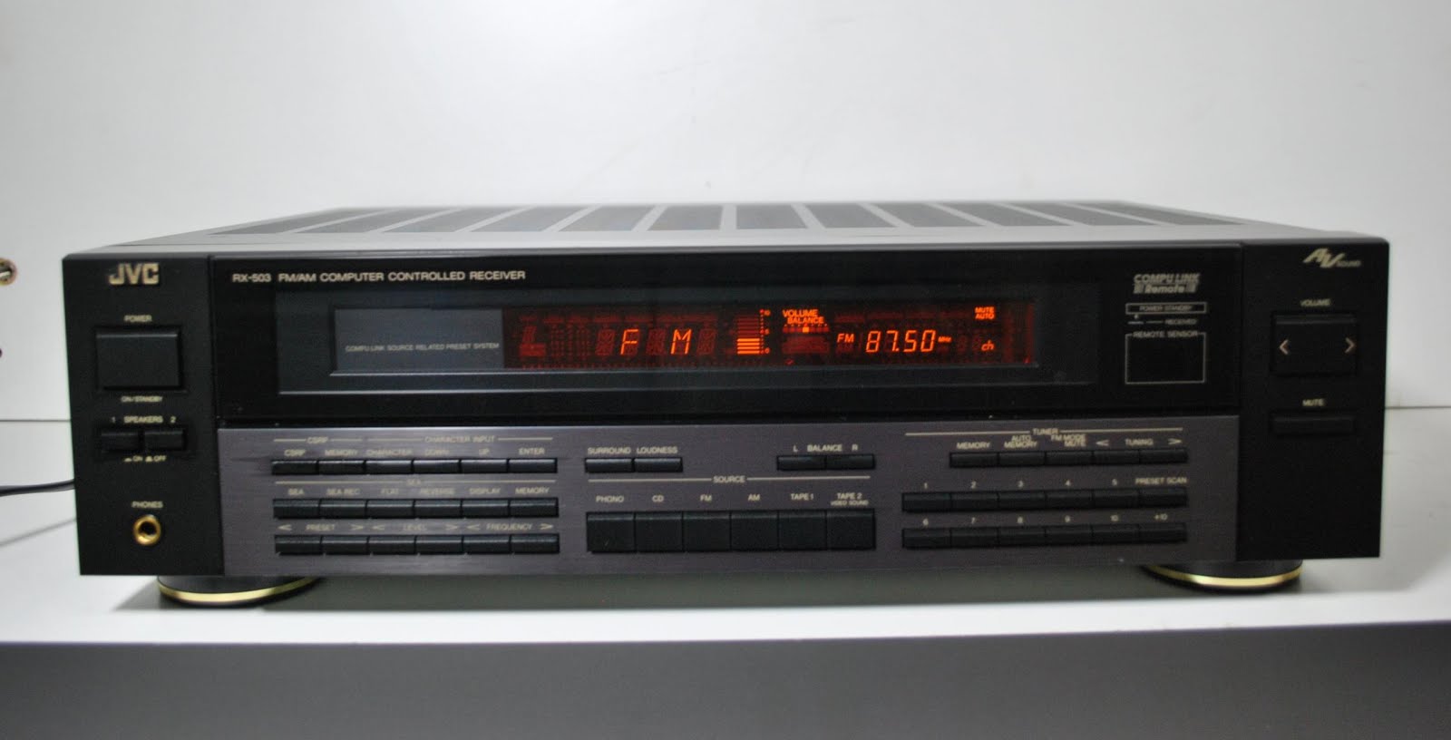 JVC RX503 Stereo Receiver AudioBaza