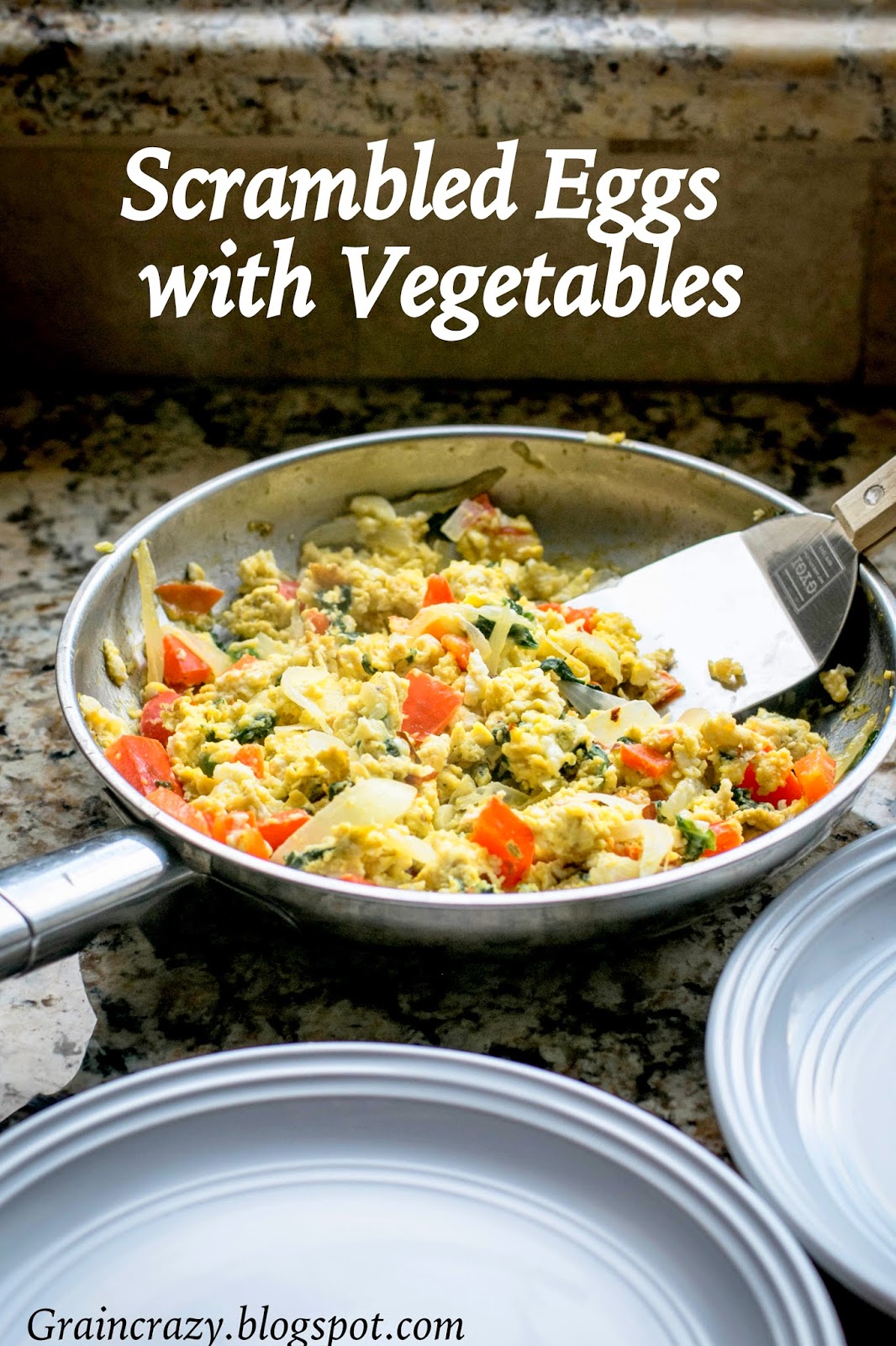 Grain Crazy Scrambled Eggs with Vegetables