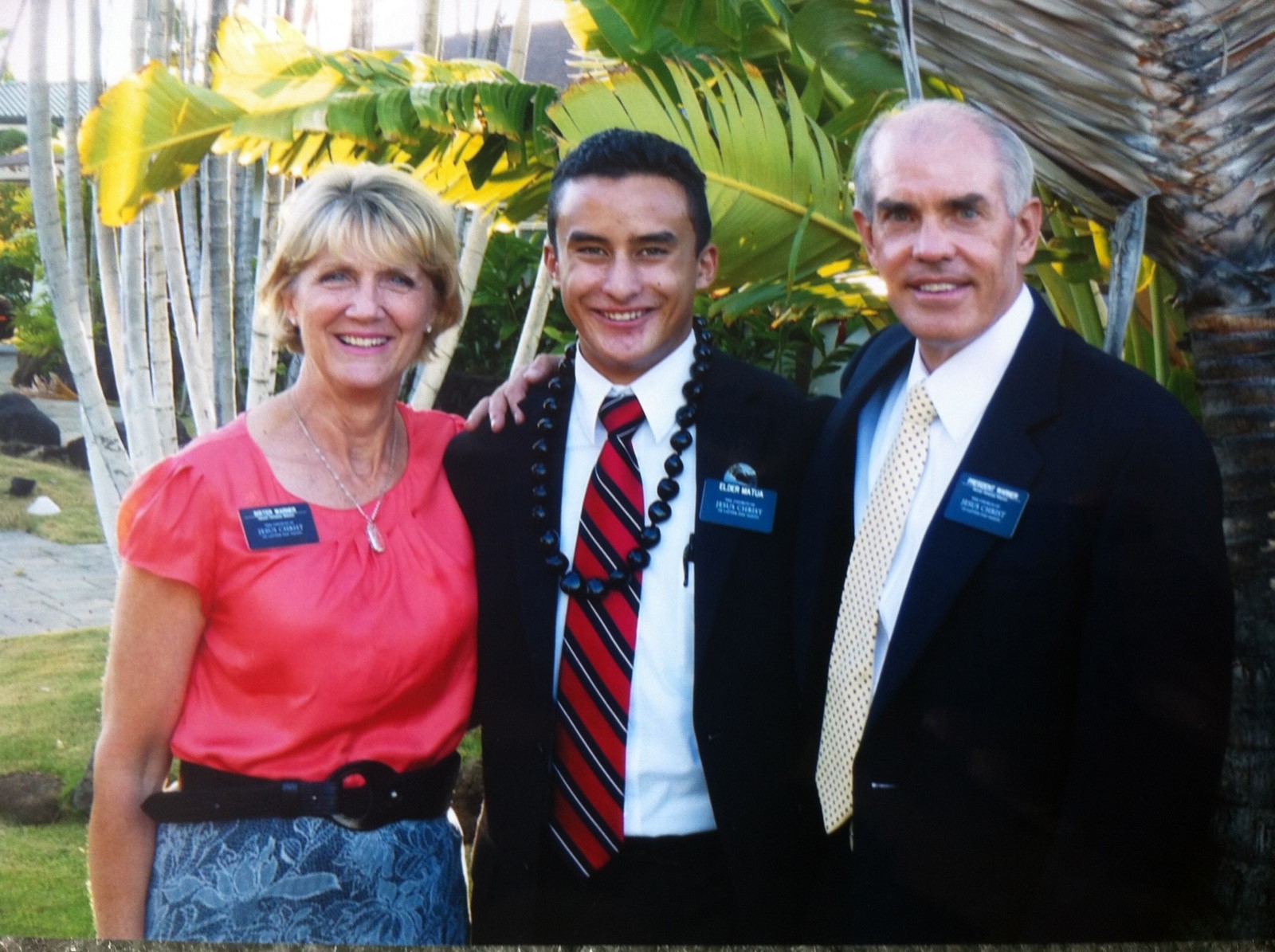 Elder Matua Mission President's letter