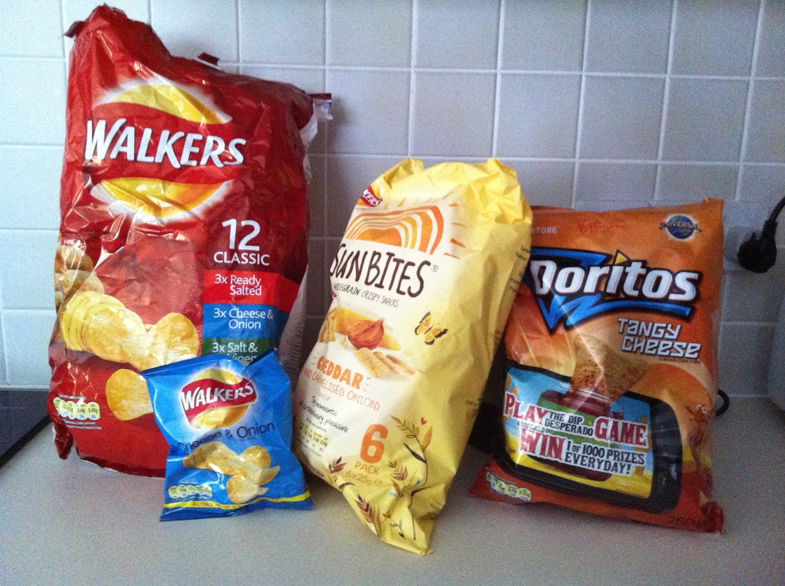 American Football Crisps