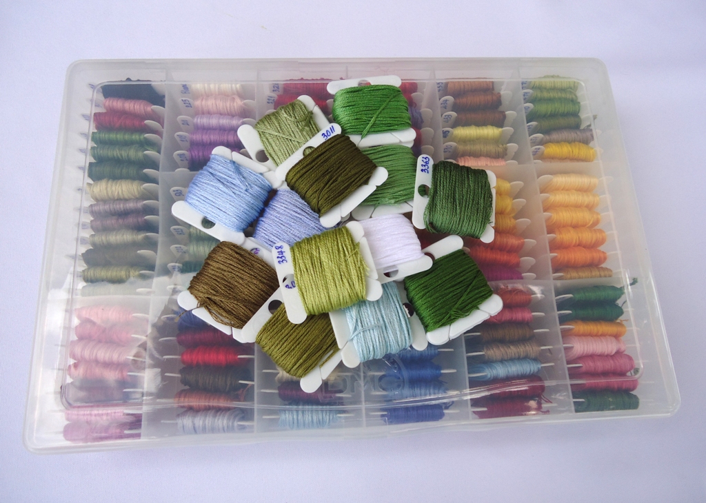 Stitch of Love Organizing embroidery threads
