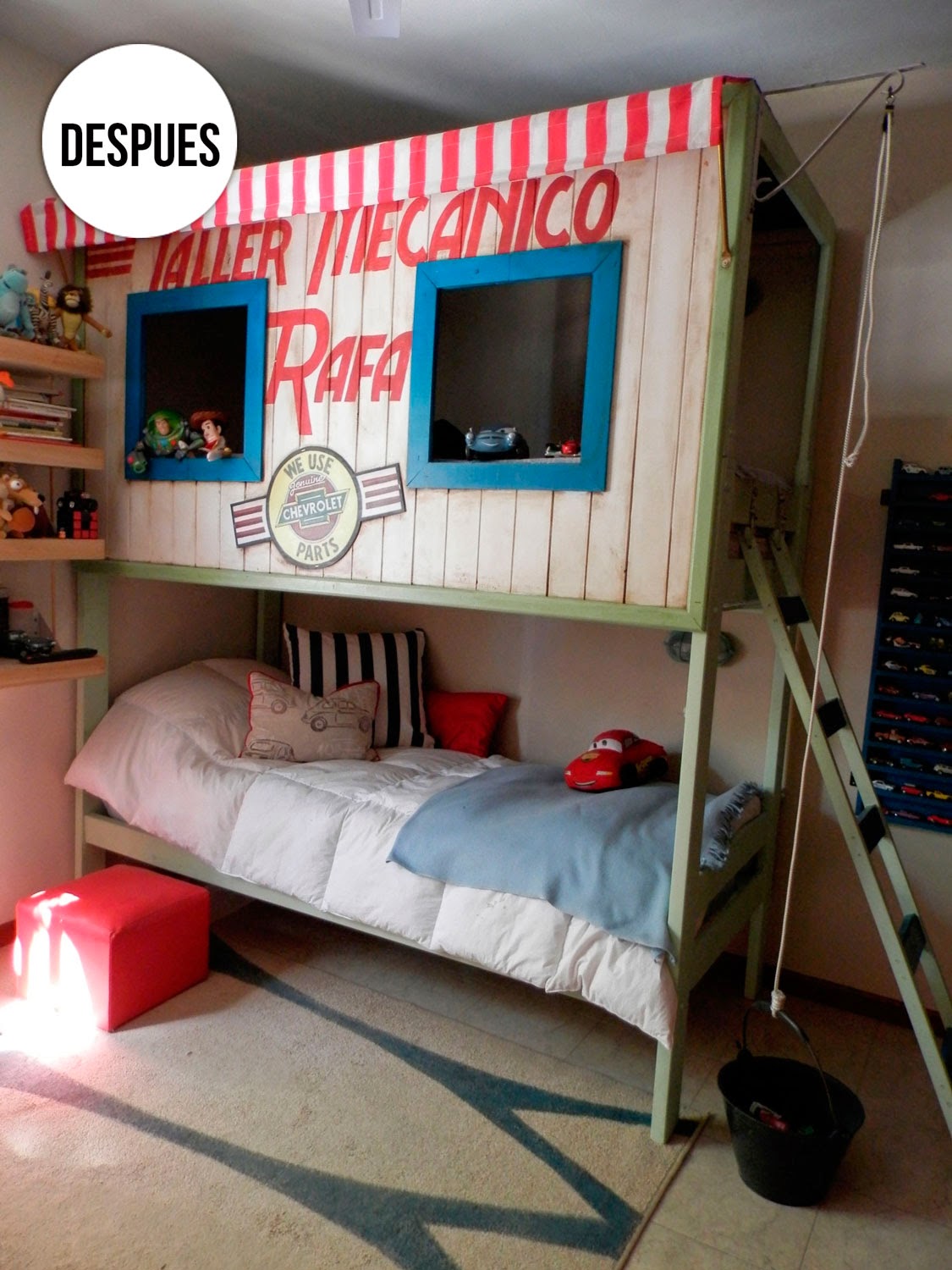 DISEÑO en PATAGONIA: El dormitorio de un chico grande