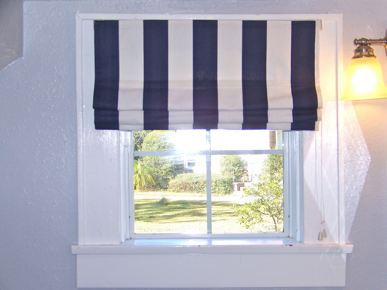 CK and Nate header Inexpensive DIY Roman Shade