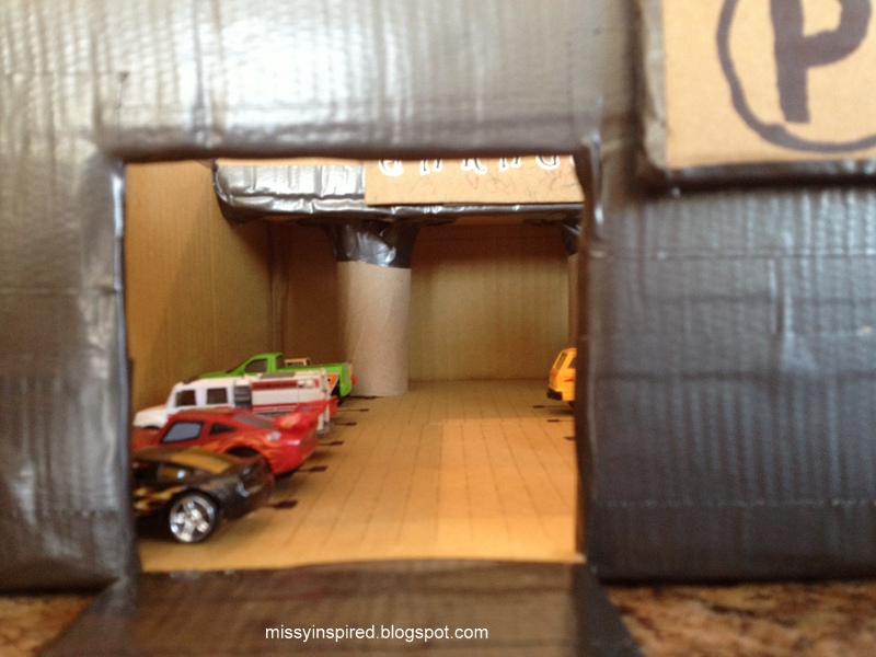 Missy Inspired Matchbox car garage
