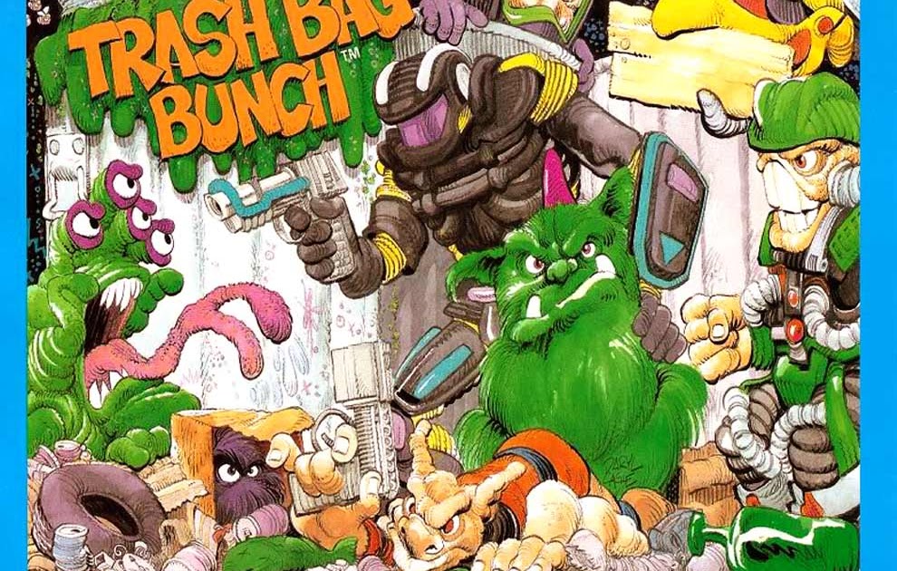 Toys from the Past 96 TRASH BAG BUNCH WAVE 1 FIGURES 1 to 12 (1991)