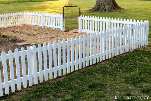 Keeping It Cozy: The Garden Fence