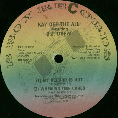 Kay Gee The All Featuring DJ Drew – My Record Is Hot (VLS) (1987) (FLAC + 320 kbps)