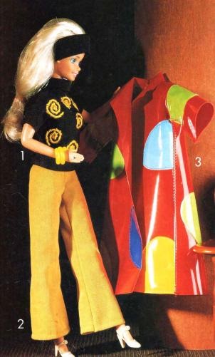 Conjunto de 3 piezas para barbie | labores de esther. todo para barbie