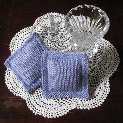 Knot Knecessarily Known Knitting: Double Knit Sachets