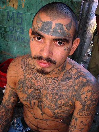 gangster tattoos