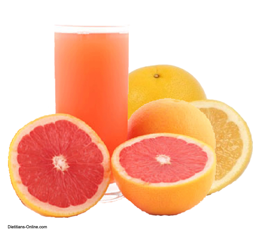 Dietitian News Grapefruits Warning Food and Drug Interaction