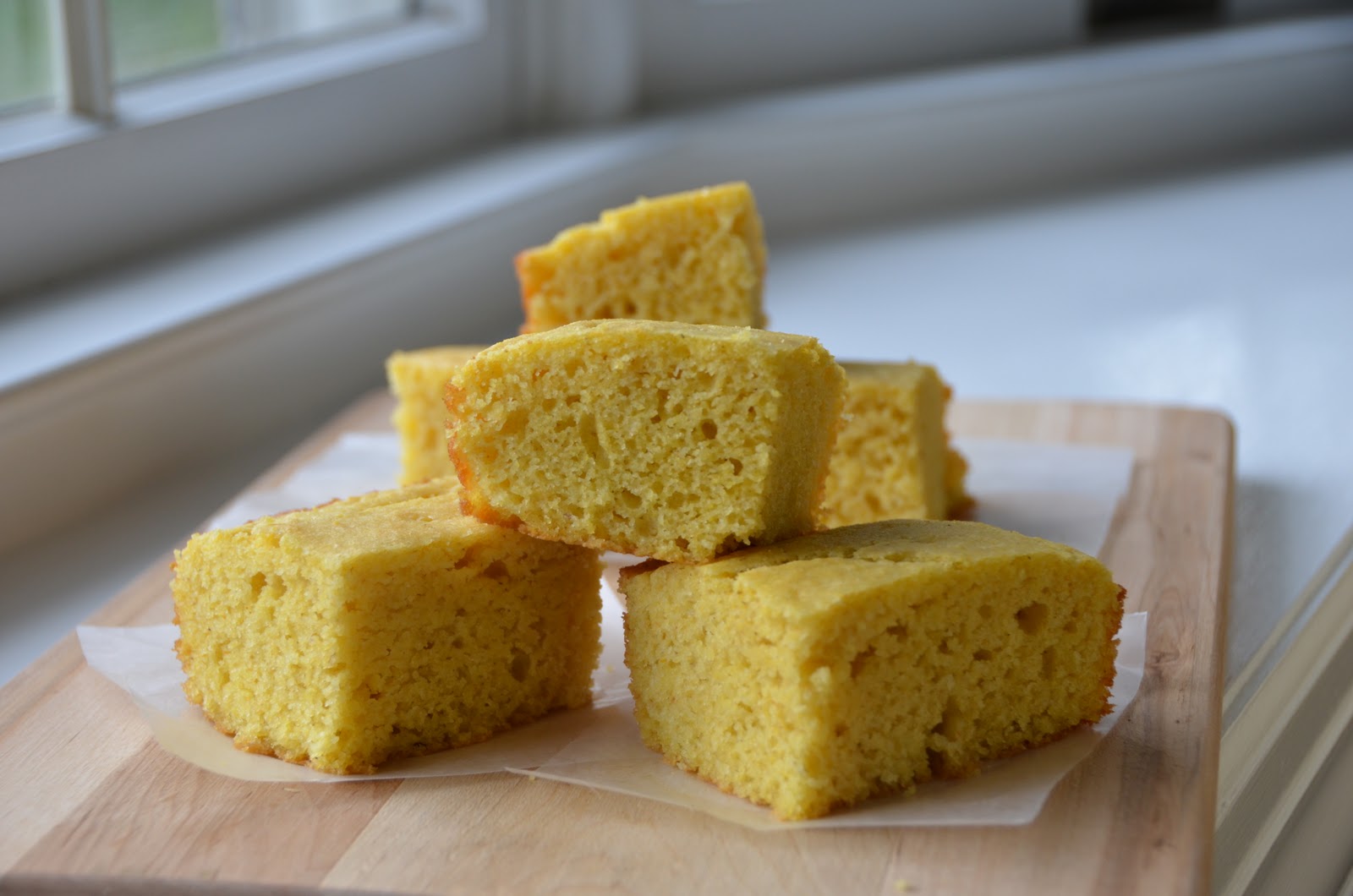 Playing with Flour Simple cornbread